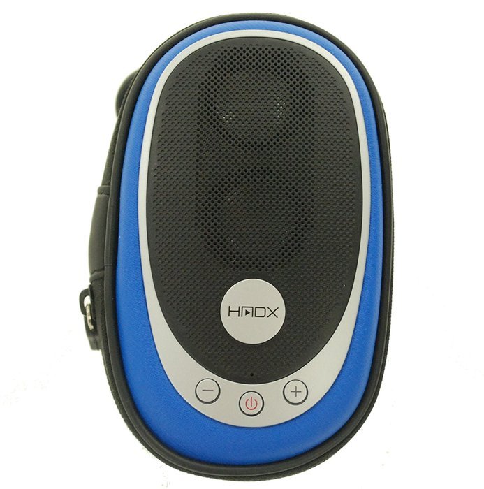 Homedics Hx-go3bl Go Portable Audio Speaker Case (blue)