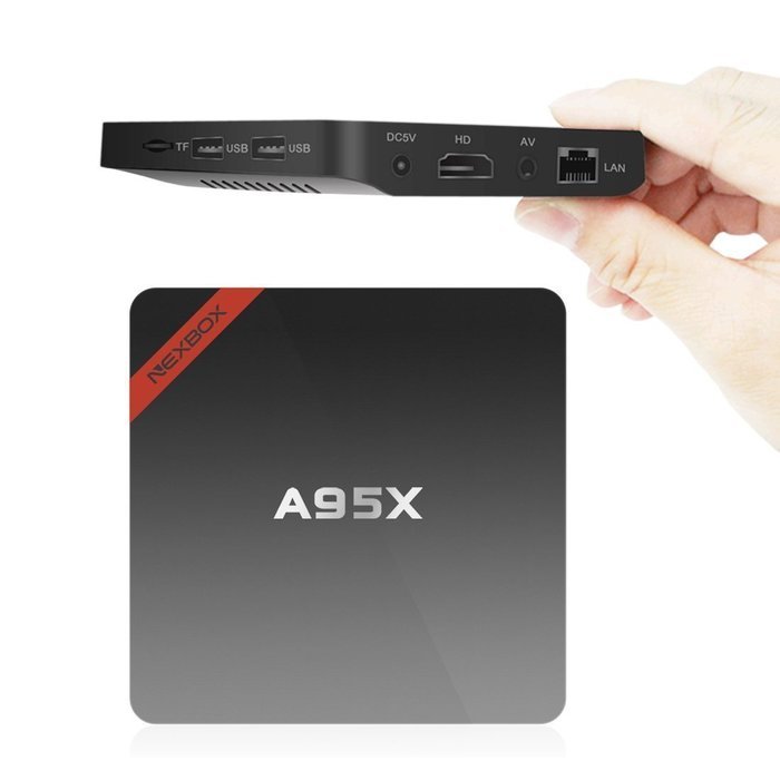 【2GB RAM+16GB ROM】NEXBOX 2016 New Arrival Amlogic S905X Quad Core Cortex A53 CPU 2.0GHz 64bit A95X TV Box Android... N2