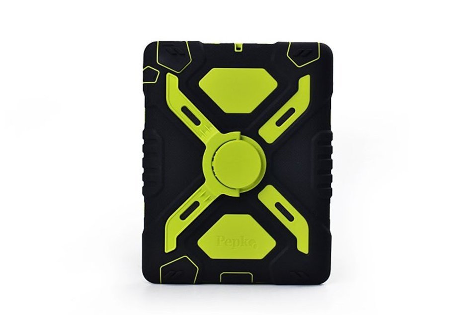 Teckology SEO soft Silicone surper heavy duty military case screen protector cover weather proof Kids safe for...