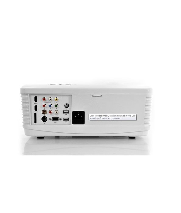 Android 4.1 HD Projector "DroidBeam" - 3000 Lumens, 2000:1, 1.5GHz Dual Core CPU, WiFi, 8GB Internal Memory N3