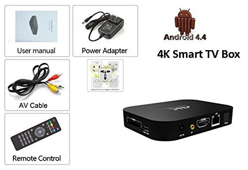 New TV Box with Amlogic S812 2.0GHz Quad core Android4.4 2G/8G Mini PC Media Player Supporting 4K2K Bluetooth... N6