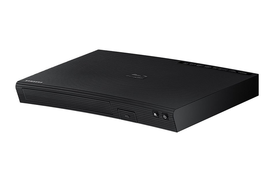 Samsung BD-J5900 Curved 3D Blu-ray Player with Wi-Fi (2015 Model) N7