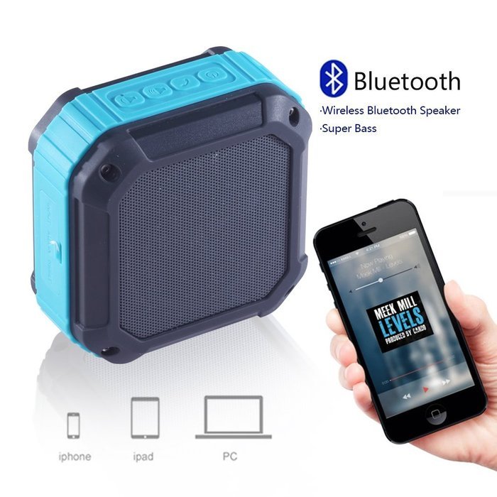 Soundmy Portable Wireless Bluetooth Speaker with NFC waterproof dustproof and Shockproof for Indoor&Outdoor 3W...