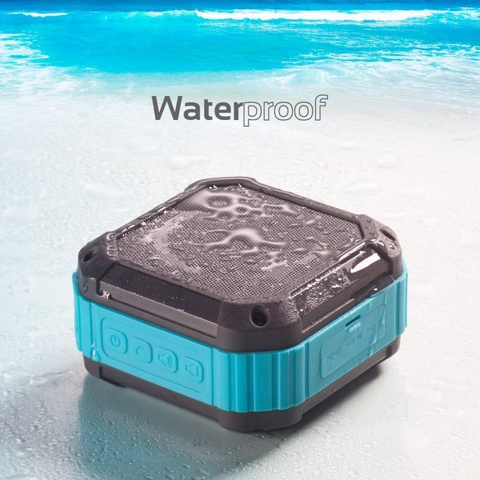 Soundmy Portable Wireless Bluetooth Speaker with NFC waterproof dustproof and Shockproof for Indoor&Outdoor 3W... N6