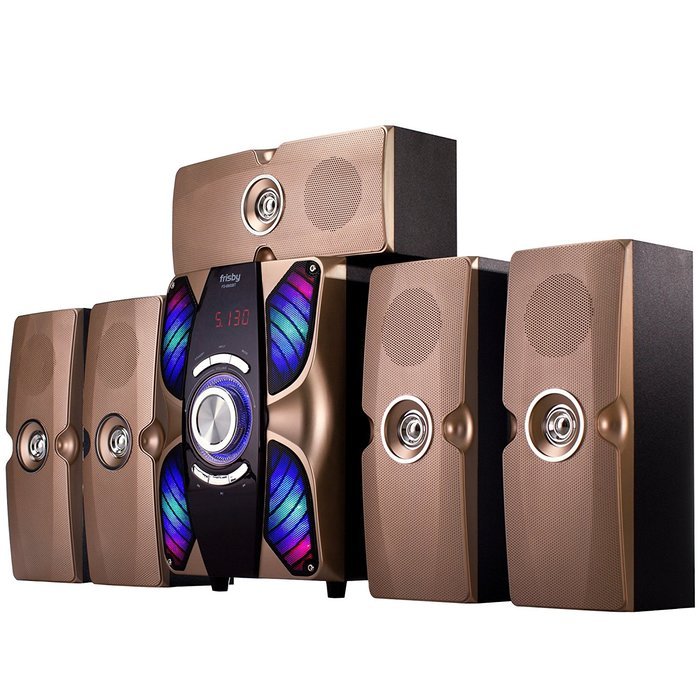 Frisby FS-6900BT Home Theater 5.1 Surround Sound System Bluetooth Receiver Stereo Subwoofer with Bluetooth USB...