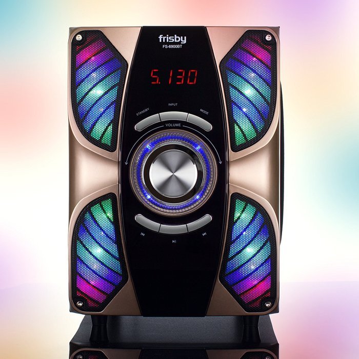 Frisby FS-6900BT Home Theater 5.1 Surround Sound System Bluetooth Receiver Stereo Subwoofer with Bluetooth USB... N3