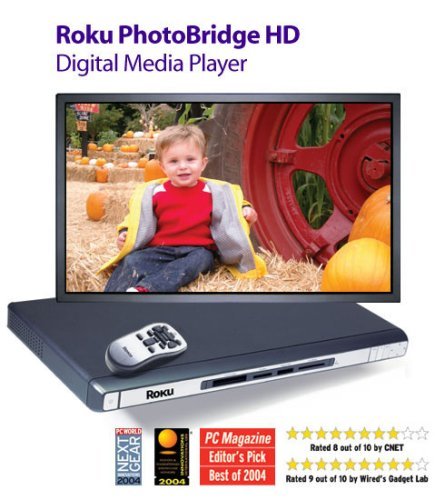 Roku PhotoBridge HD1500 HD Gallery Collection (Digital Media Player with Art Pack bundle)