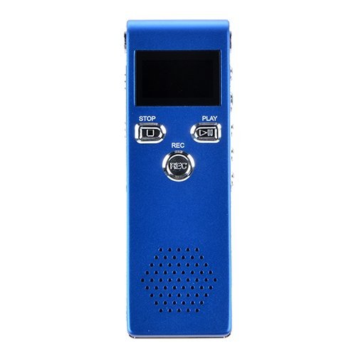 Generic Fashion Sk-015 Blue 8gb 650hr Digital Audio Voice Recorder Dictaphone Mp3 Player