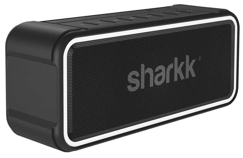 SHARKK MAKO Bluetooth Speaker 20W IP67 Waterproof Speaker with Maxbass Technology and 4400mAh Battery Power Bank...