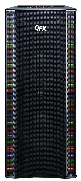 QFX SBX-410202BT Bluetooth Tower Home Theater Speaker System with Built-In Amplifier