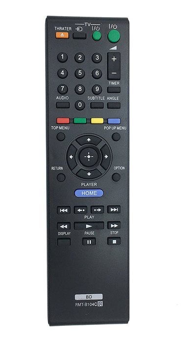 Vinabty New Replace Remote RMT-B104C fits for SONY BLU-RAY DISC PLAYER BDP-S185 BDP-S270 BDP-S300 BDP-S350 BDP-S360...