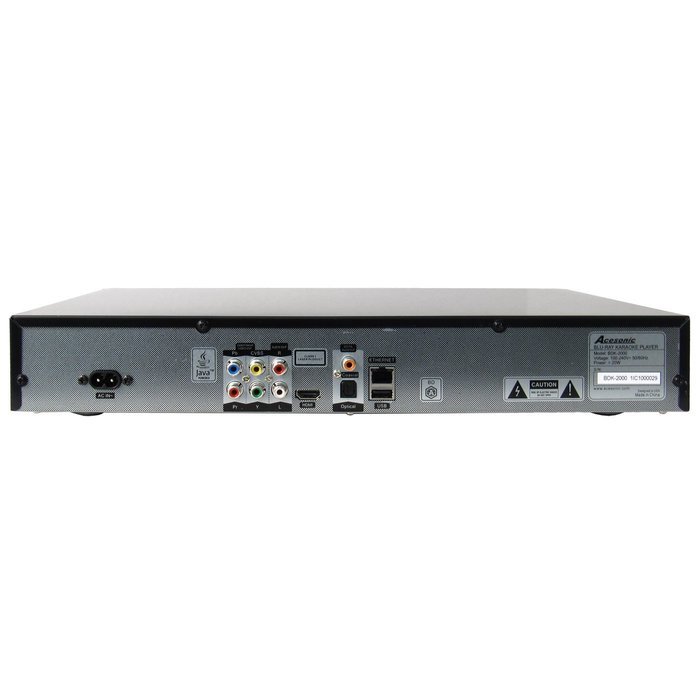 Acesonic BDK 2000 Blu-Ray CDG Karaoke Player Bundle