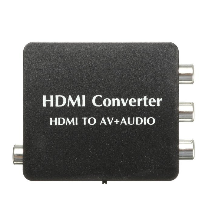 BephaMart HDMI 1.3 to RCA Audio Video AV CVBS Converter Composite Adapter For PS3 PC HDTV LCD N4