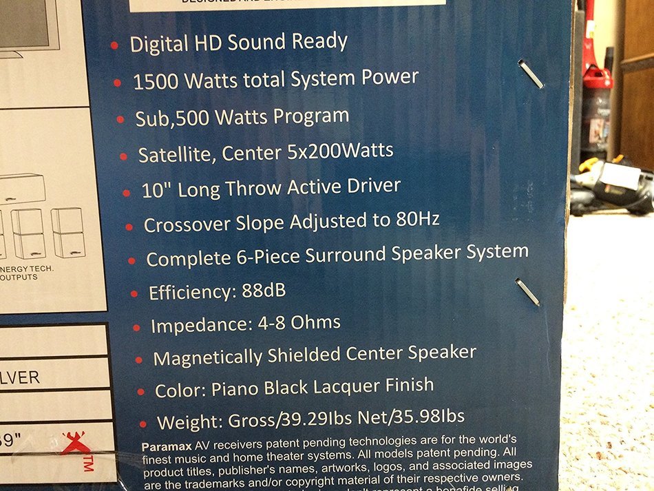Paramax P-509 Sound System N2