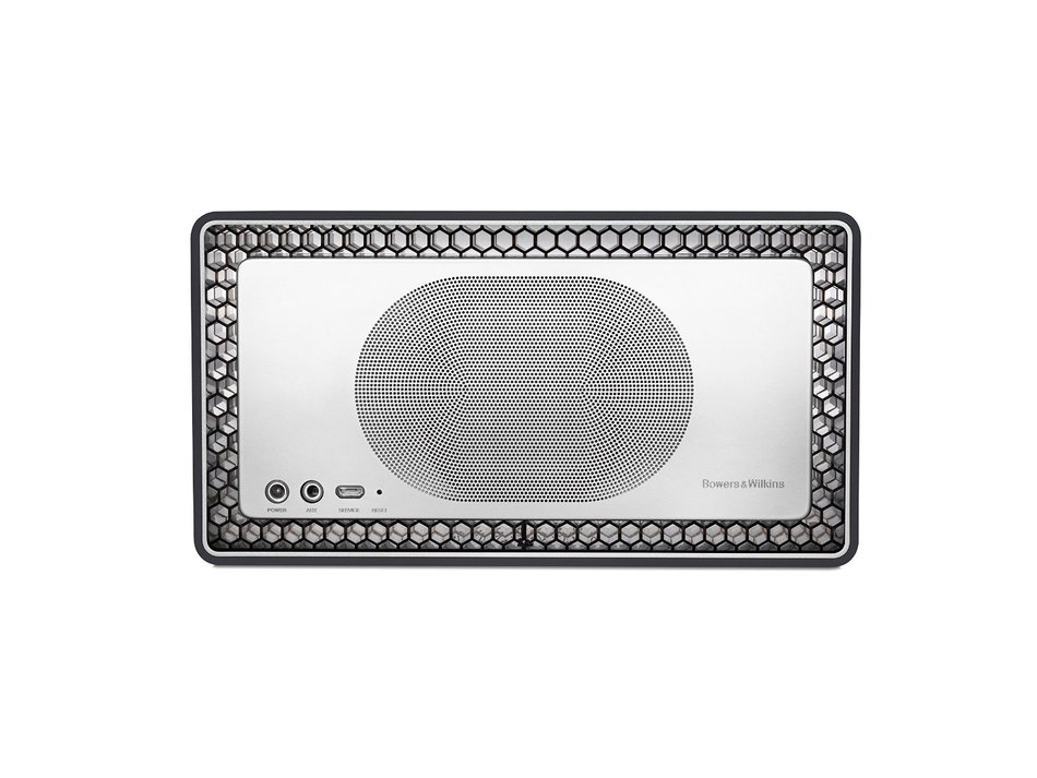 Bowers & Wilkins T7 Portable Bluetooth Wireless Speaker, Black (Recertified) N4