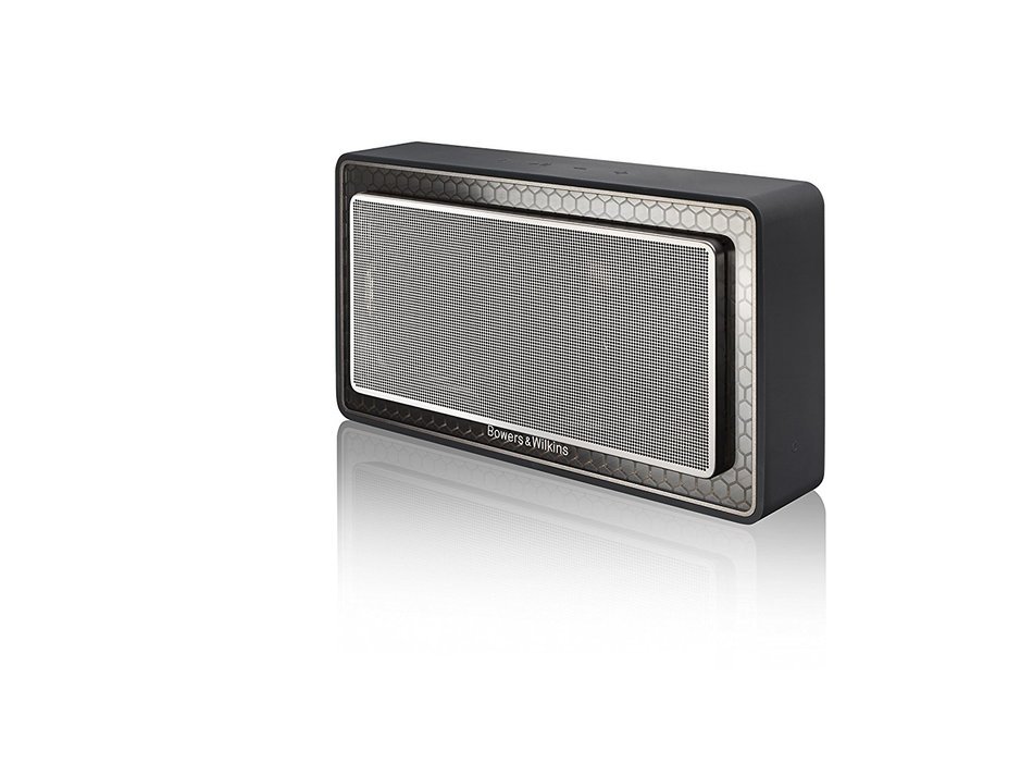 Bowers & Wilkins T7 Portable Bluetooth Wireless Speaker, Black (Recertified) N6