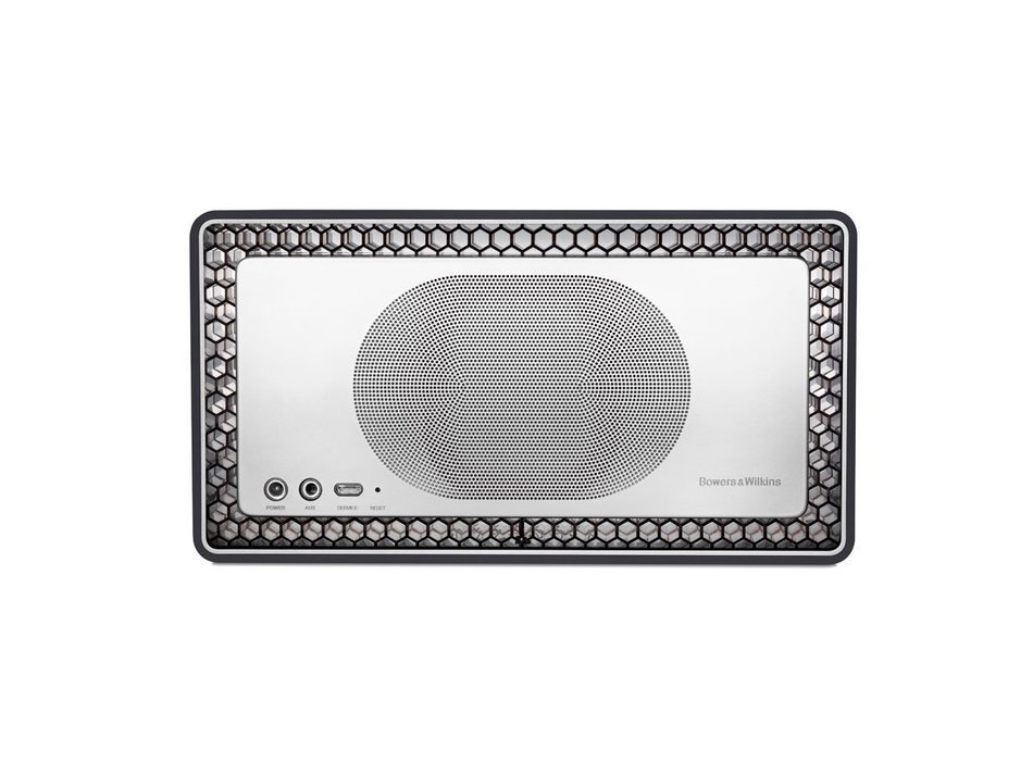 Bowers & Wilkins T7 Portable Bluetooth Wireless Speaker, Black (Recertified) N8