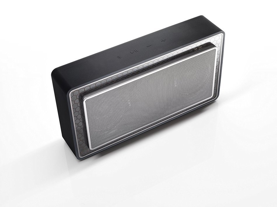 Bowers & Wilkins T7 Portable Bluetooth Wireless Speaker, Black (Recertified) N15