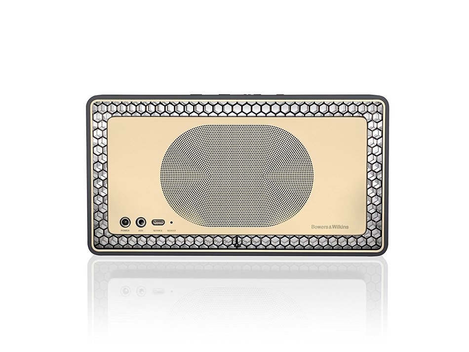 Bowers & Wilkins T7 Portable Bluetooth Wireless Speaker, Black (Recertified) N20