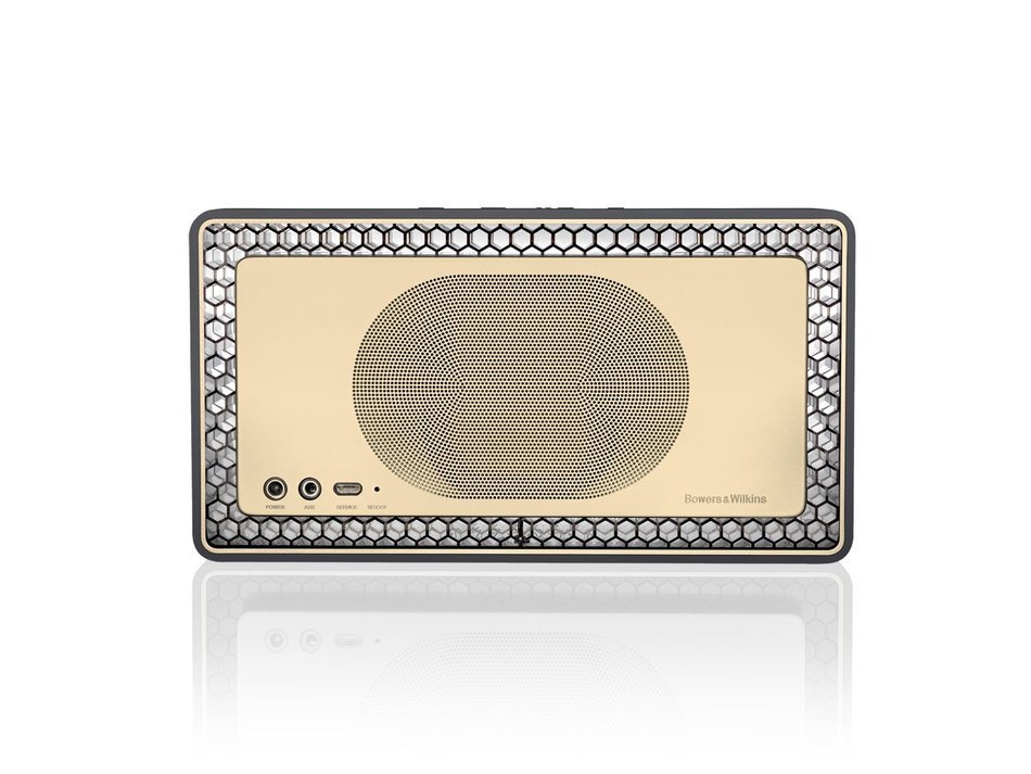 Bowers & Wilkins T7 Portable Bluetooth Wireless Speaker, Black (Recertified) N21