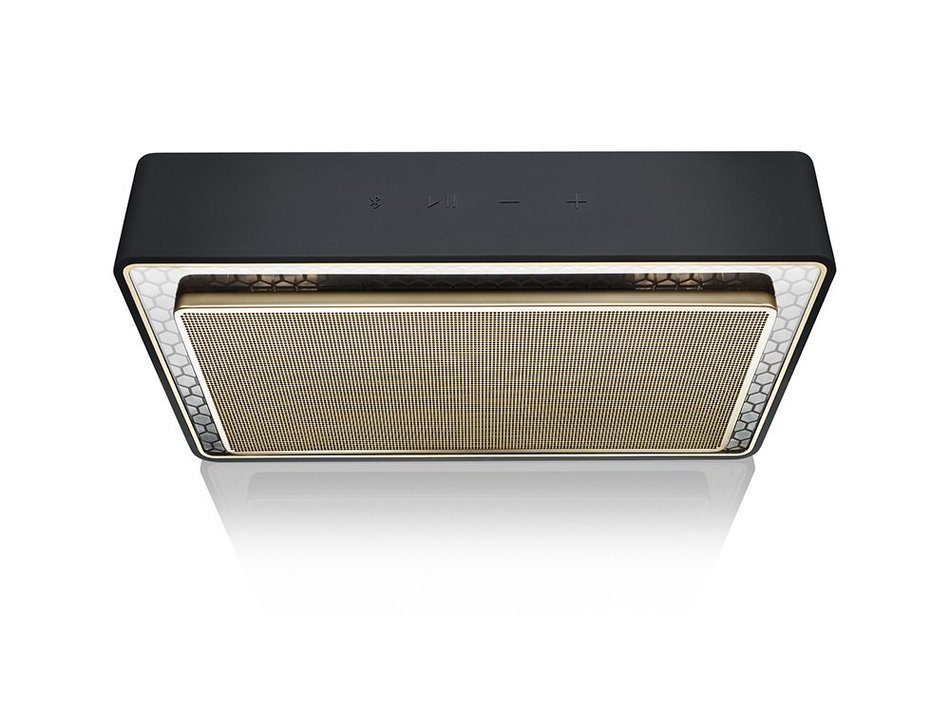 Bowers & Wilkins T7 Portable Bluetooth Wireless Speaker, Black (Recertified) N22