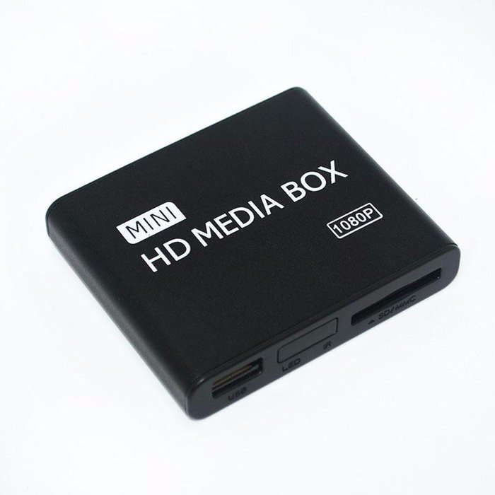 ljersa&reg; Mini HDMI Media Player 1080P Full HD TV Video Multimedia Player Box support MKV/RM-SD/USB/SDHC/MMC HDD-HDMI... N2
