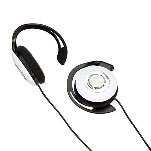 BephaMart Q89 3.5mm Sport Clip On Earphone Stereo Headphones Earphone For Cellphone MP3 MP4 Player N2