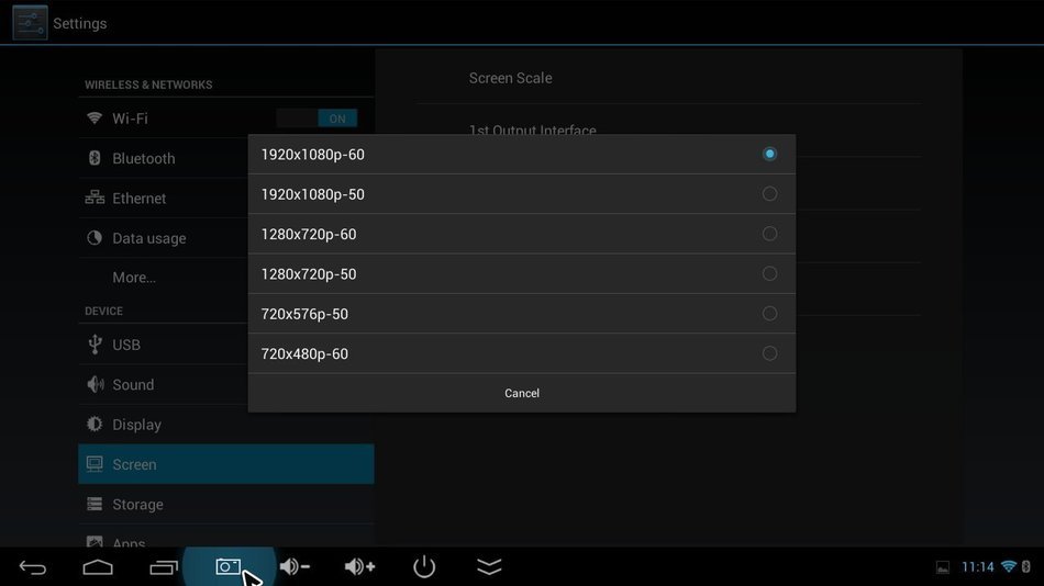 CS918 Q7 Android 4.4 TV BOX Quad Core 2G RAM 8G Flash KODI Preloaded Cortex-A9 1.6Ghz /wi-fi -WLAN HD 1080P Smart...