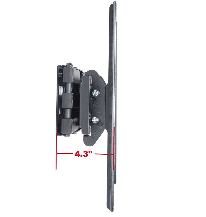 VideoSecu Articulating TV Wall Mount Bracket for 26"-55" LCD LED Plasma 3D TV with VESA up to 400x400, Full Motion... N3