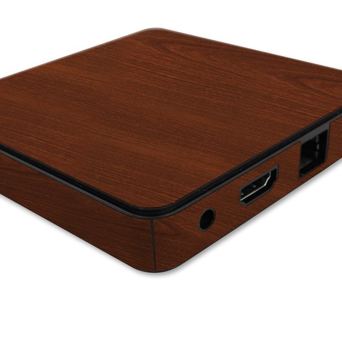 Skinomi TechSkin - Razer Forge TV Dark Wood Full Body Skin Protector / Front & Back Wrap / Premium HD Clear Film... N3