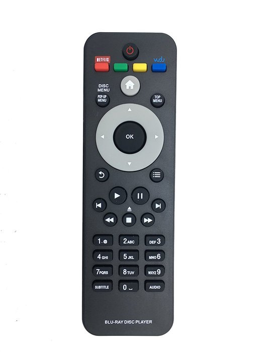Vinabty New Replaced Remote fits for PHILIPS BDP2105 BDP2105/F BDP3406/F7 BDP5010 BDP5406 BDP5406/F7 BDP2180/F8...