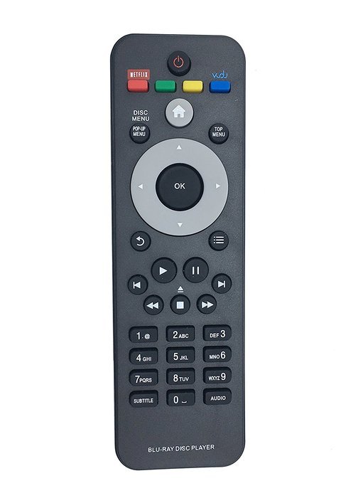 Vinabty New Replaced Remote fits for PHILIPS BDP2105 BDP2105/F BDP3406/F7 BDP5010 BDP5406 BDP5406/F7 BDP2180/F8... N4