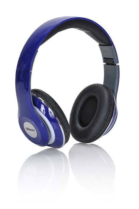 2BOOM MIXX Professional Over Ear Studio Foldable Digital Stereo Bass Wired Headphone Red N6