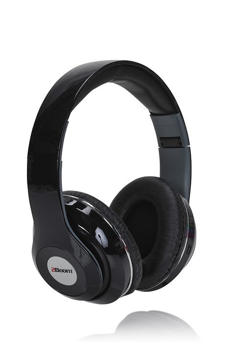 2BOOM MIXX Professional Over Ear Studio Foldable Digital Stereo Bass Wired Headphone Red N10
