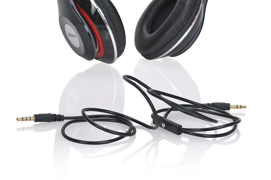 2BOOM MIXX Professional Over Ear Studio Foldable Digital Stereo Bass Wired Headphone Red N12