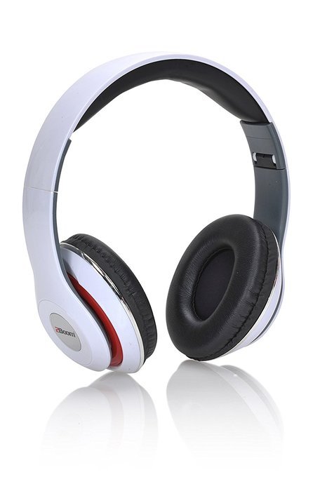 2BOOM MIXX Professional Over Ear Studio Foldable Digital Stereo Bass Wired Headphone Red N16