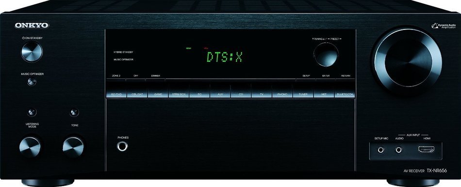 Onkyo TX-NR656 7.2 Channel Network A/V Receiver + Polk Audio TSi 400 + Polk Audio TSi 200 + Polk Audio PSW110... N2