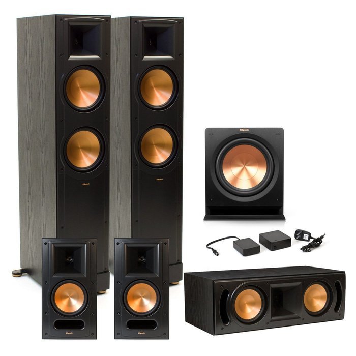 Klipsch RF-82II Reference Series 5.1 Home Theater System (Black)