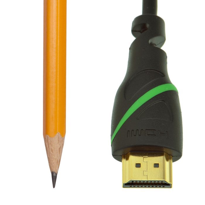 Mediabridge FLEX Series HDMI Cable (1 Foot) - High-Speed Supports 4K, Ethernet, 3D and Audio Return [Newest Standard... N3