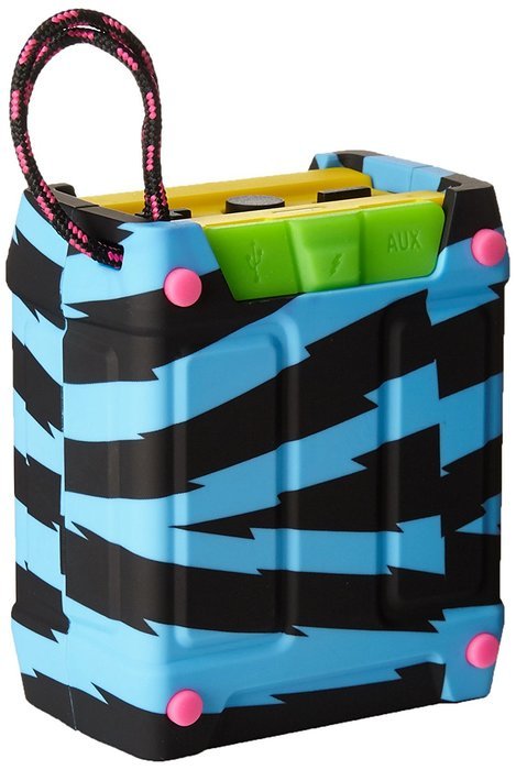 Skullcandy Shrapnel Water-resistant Drop-proof Bluetooth Portable Speaker with On-Board Mic, Black N21