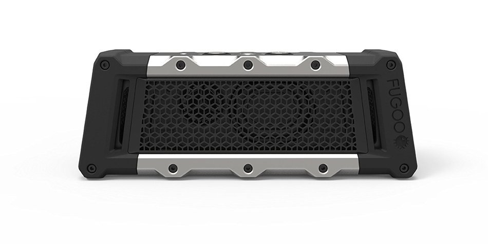 FUGOO Sport - Portable Rugged Bluetooth Wireless Speaker Waterproof Longest 40 Hrs Battery Life (Black/Teal) N8