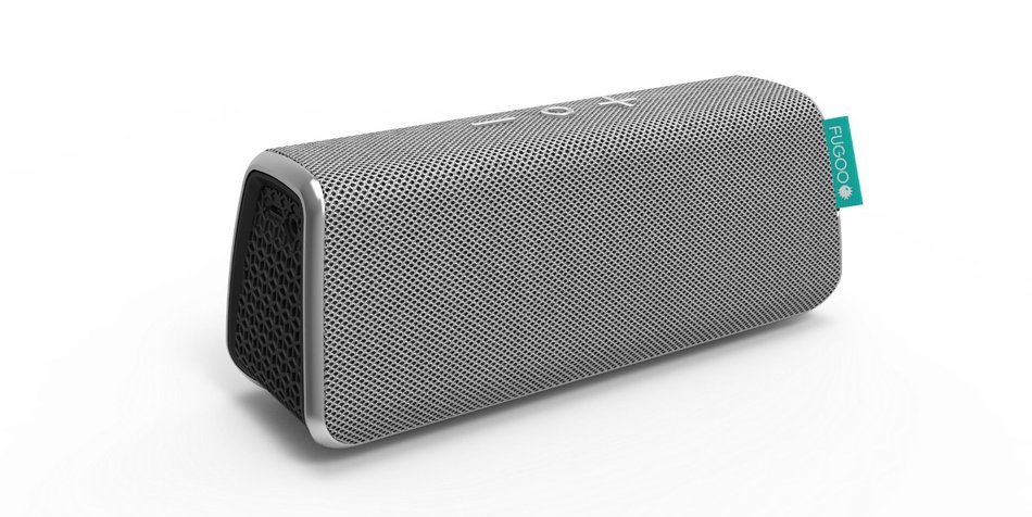 FUGOO Sport - Portable Rugged Bluetooth Wireless Speaker Waterproof Longest 40 Hrs Battery Life (Black/Teal) N13