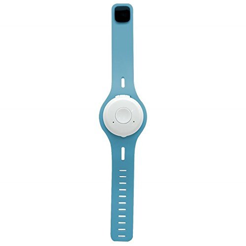 Bluetooth 3.0 Anti Lost Alarm Wristband Selfie Control Speaker Bracelet Support Android IOS Color Blue N2