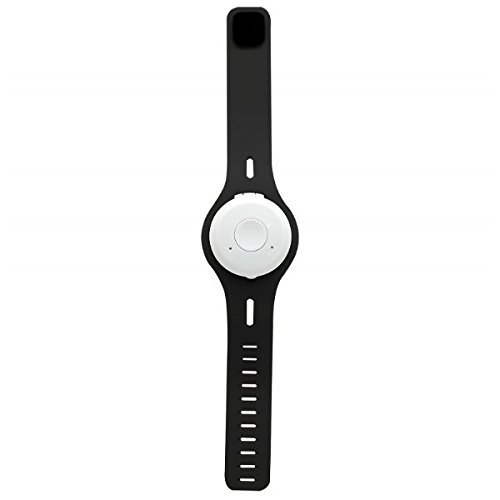 Bluetooth 3.0 Anti Lost Alarm Wristband Selfie Control Speaker Bracelet Support Android IOS Color Blue N4