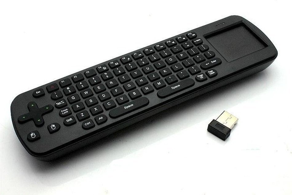 Green House-2pcs/lot Measy RC12 2.5G Mini wireless touchpad keyboard fly air mouse for Android TV BOX Dongle mini... N2