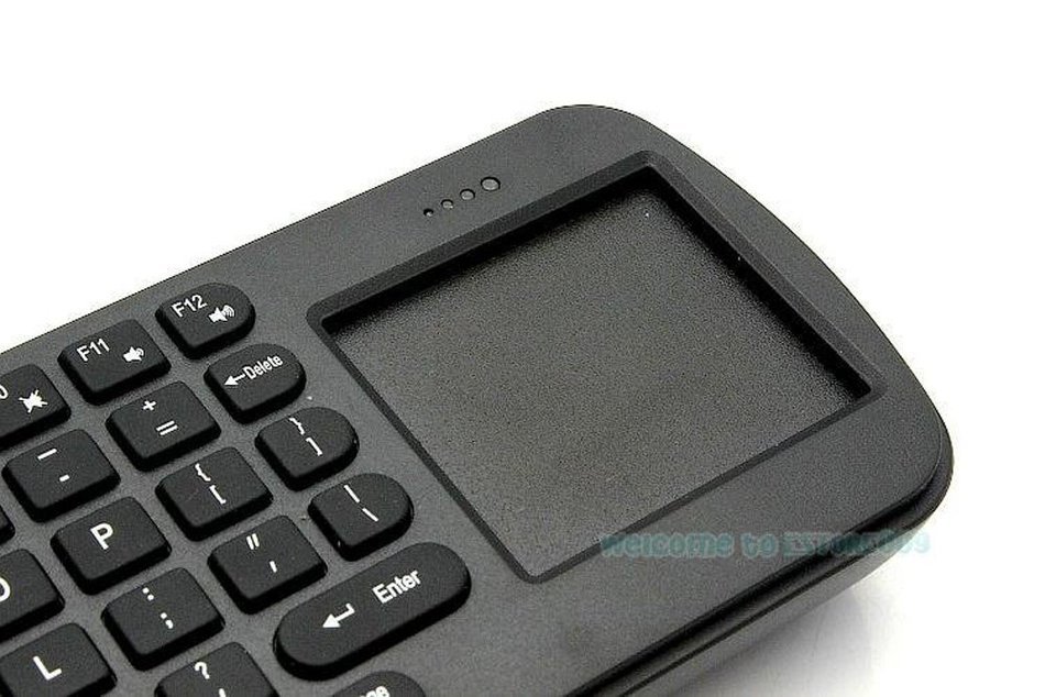 Green House-2pcs/lot Measy RC12 2.5G Mini wireless touchpad keyboard fly air mouse for Android TV BOX Dongle mini... N7