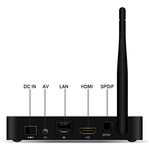 GTQ Android 5.1 2.4G/5.8G WIFI Gigabit LAN S812 Quad Core 2GB/8GB 4K Bluetooth 4.0 H.265 HDMI OTG TV Box Android... N8