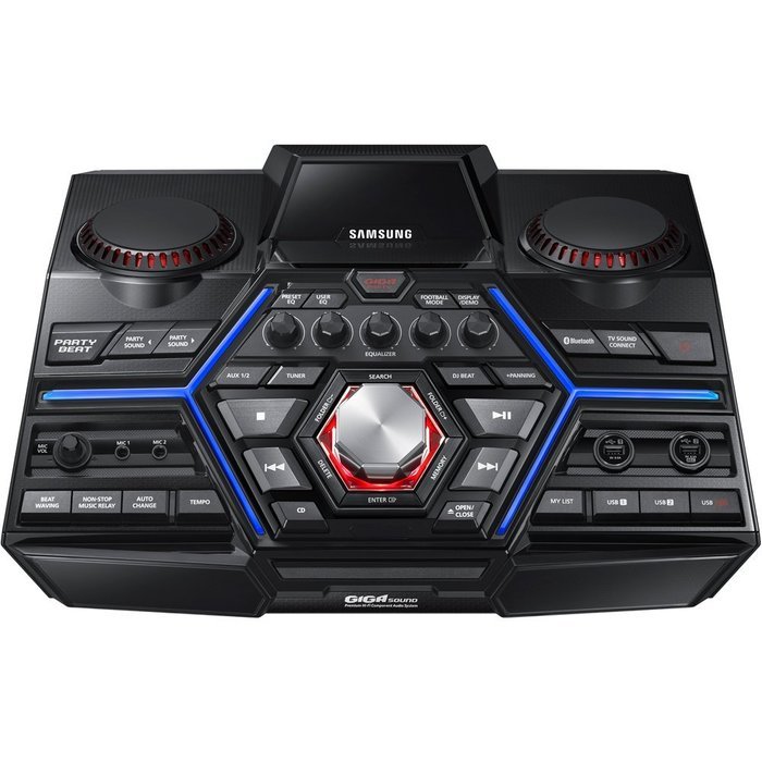 Samsung MX-JS9500 4000 Watts GIGA Sound System with 18" Woofer and Beat Lighting Effects N4