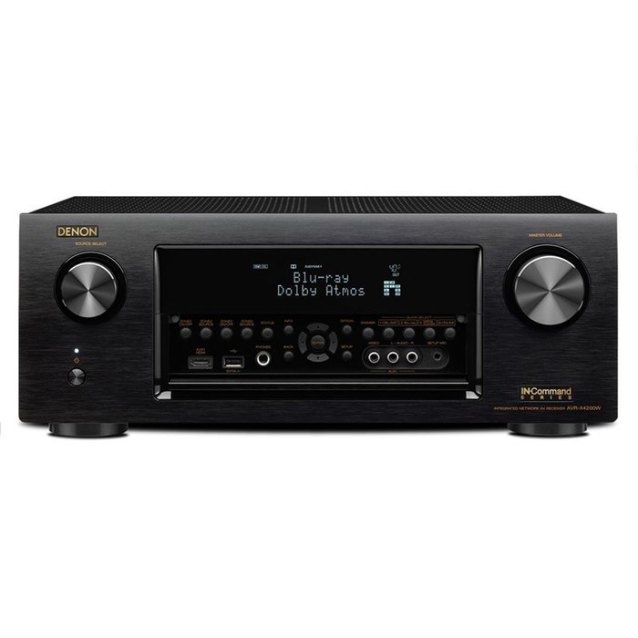 Denon AVR-X4200W 7.2 Channel Full 4K Ultra HD AV Receiver with Definitive Technology BP9040 Bipolar Tower Speaker... N7