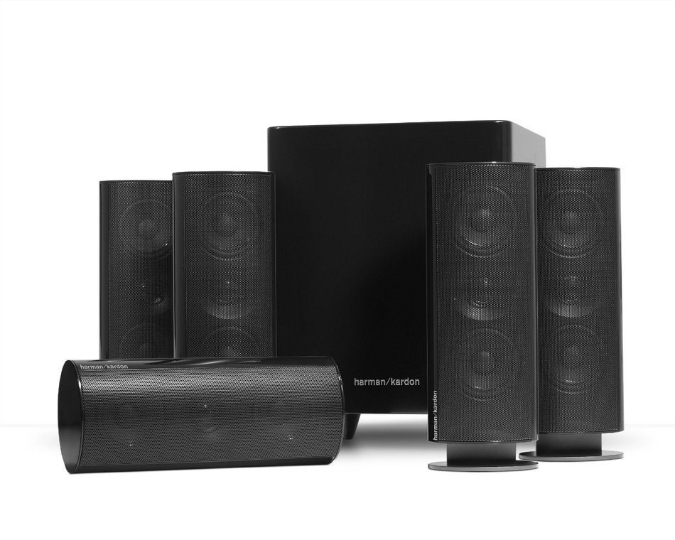 Harman Kardon HKTS 30BQ 5.1 Home Theater Speaker System (Black)